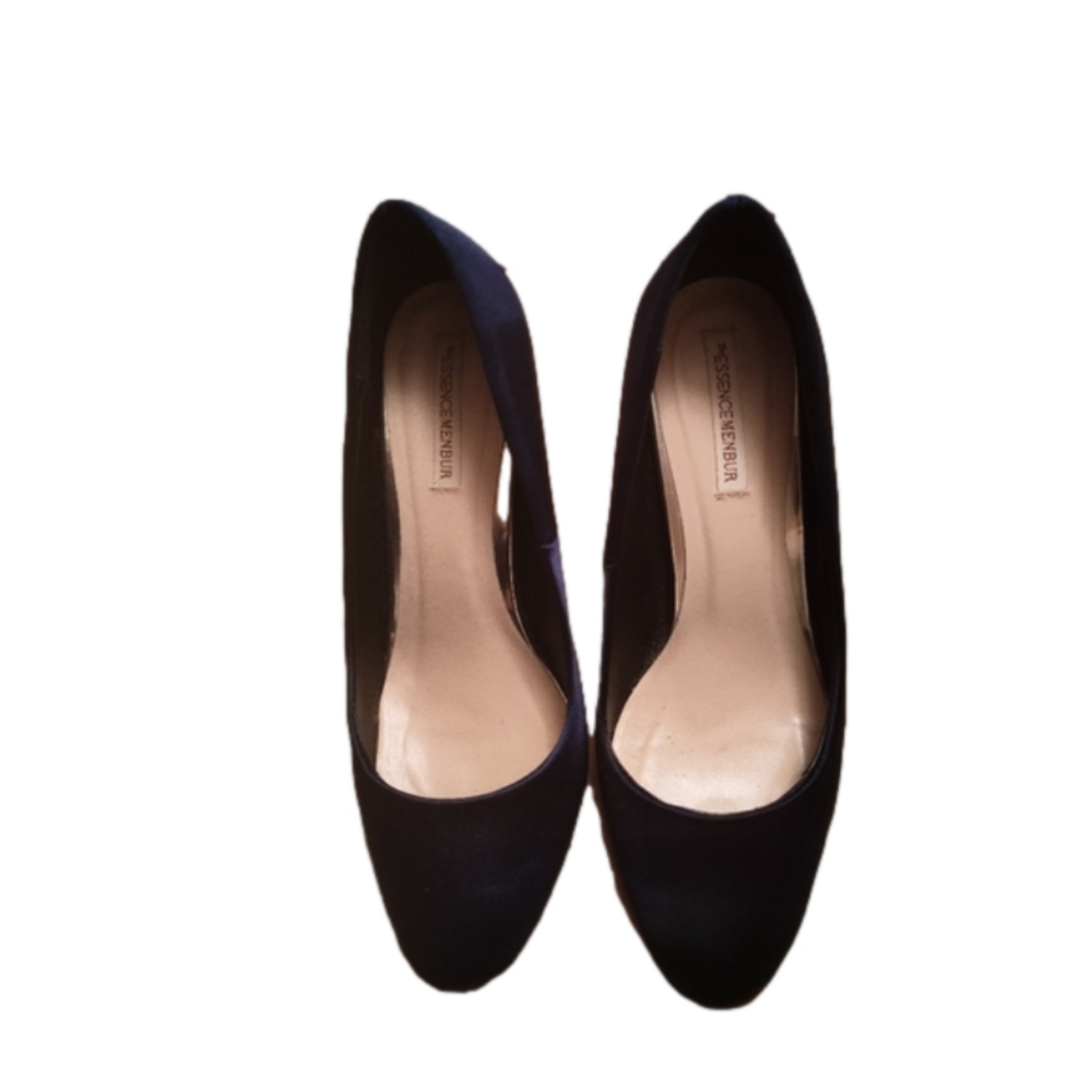 Essence Menbur Satin Blue shoes - Picture 4 of 10